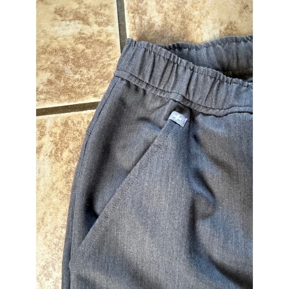 FIGS Tansen Jogger Scrub Pants Mens XXL Heather Grey Technical Collection‎